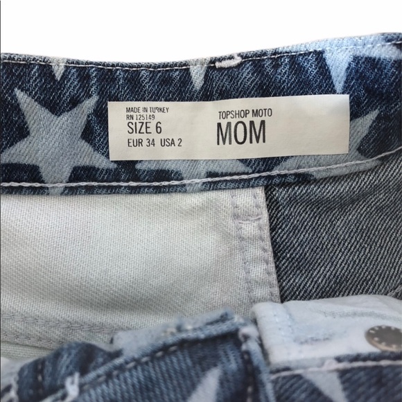 SOLD 🌻Topshop Moto American Flag - Picture 6 of 6